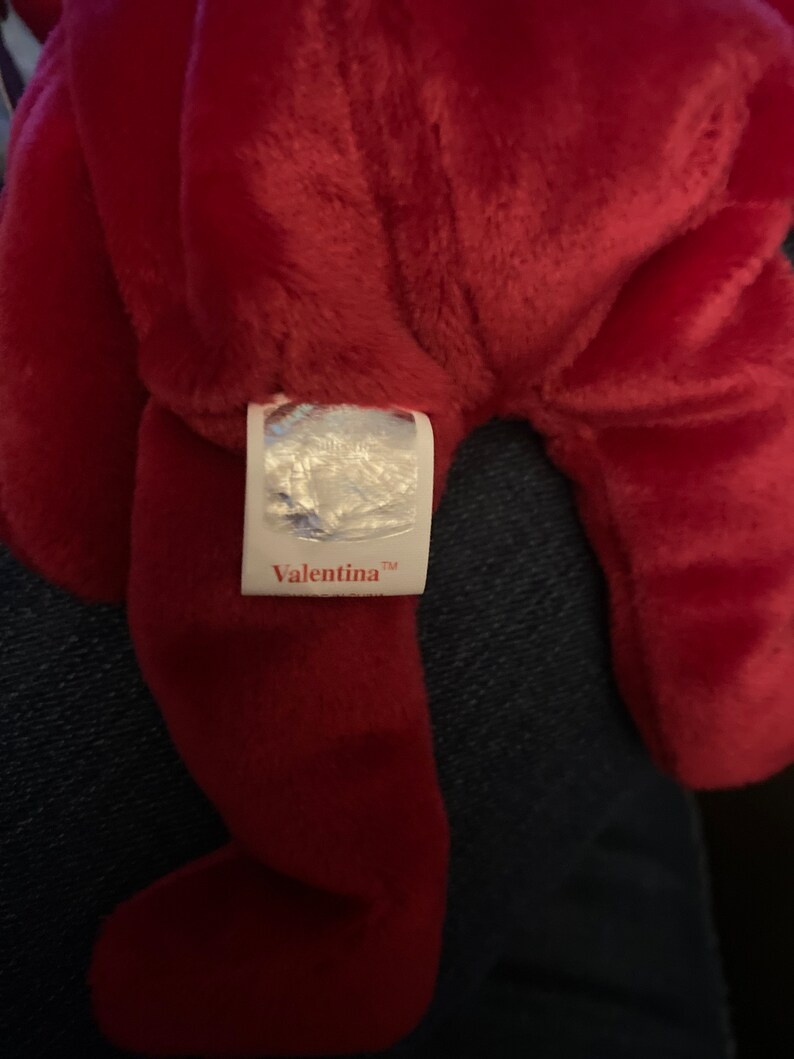 Original 1998 Beanie Babies Valentina Etsy