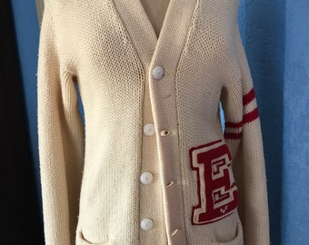 50s letterman sweater