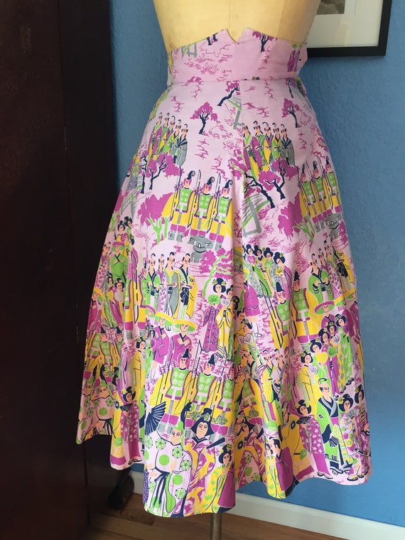 1950s "Alice of California" Japanese Novelty Print