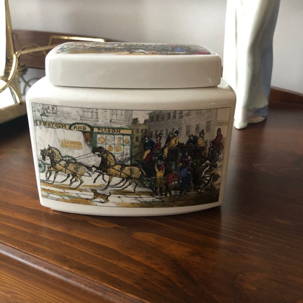 Fortnum and Mason Ceramic Jar RARE