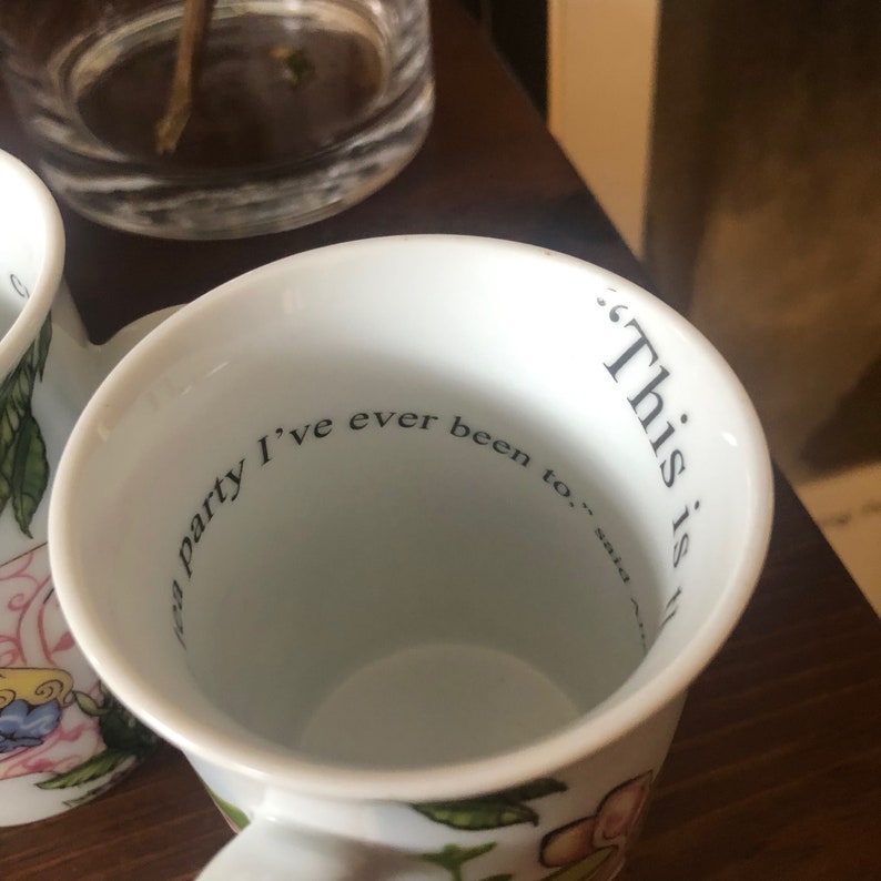 Alice in Wonderland's Cafe by Paul Cardew Mug 3 Available and Sold