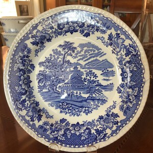 Vintage Enoch 784 Ralph 750 Seaforth Woods&#39; Burslem England Dinner Plate