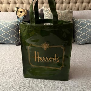 Harrods Department Store England PVC Totes - You Choose