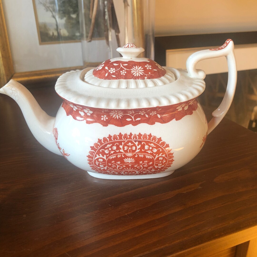 Vintage Copeland Spode MADRID Teapot Etsy