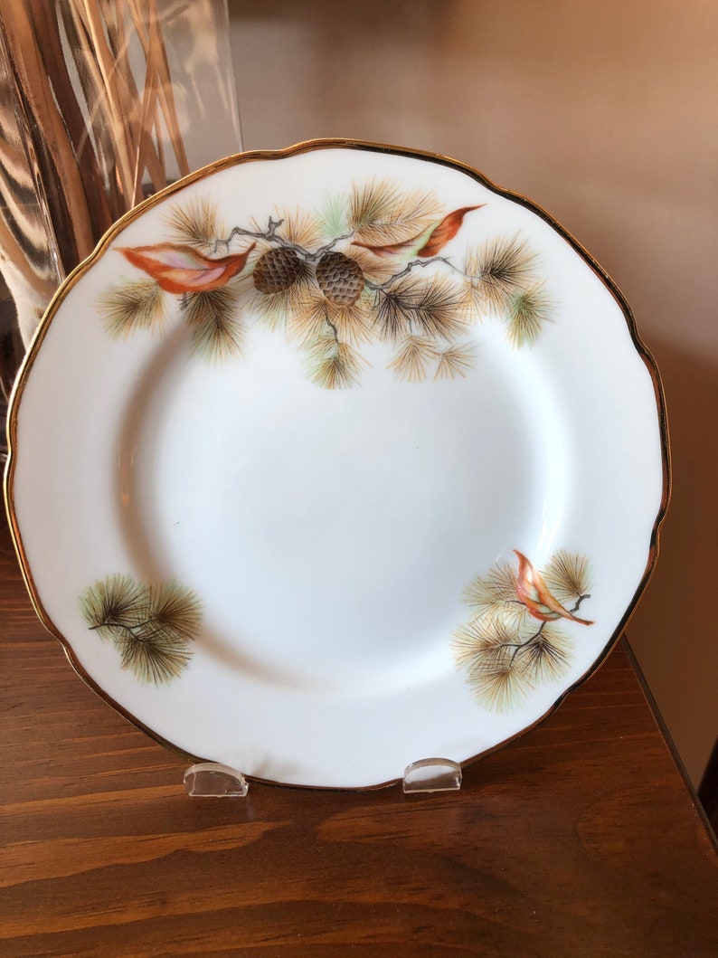 Vintage Pine Tree Translucent Dinnerware Pieces - Etsy