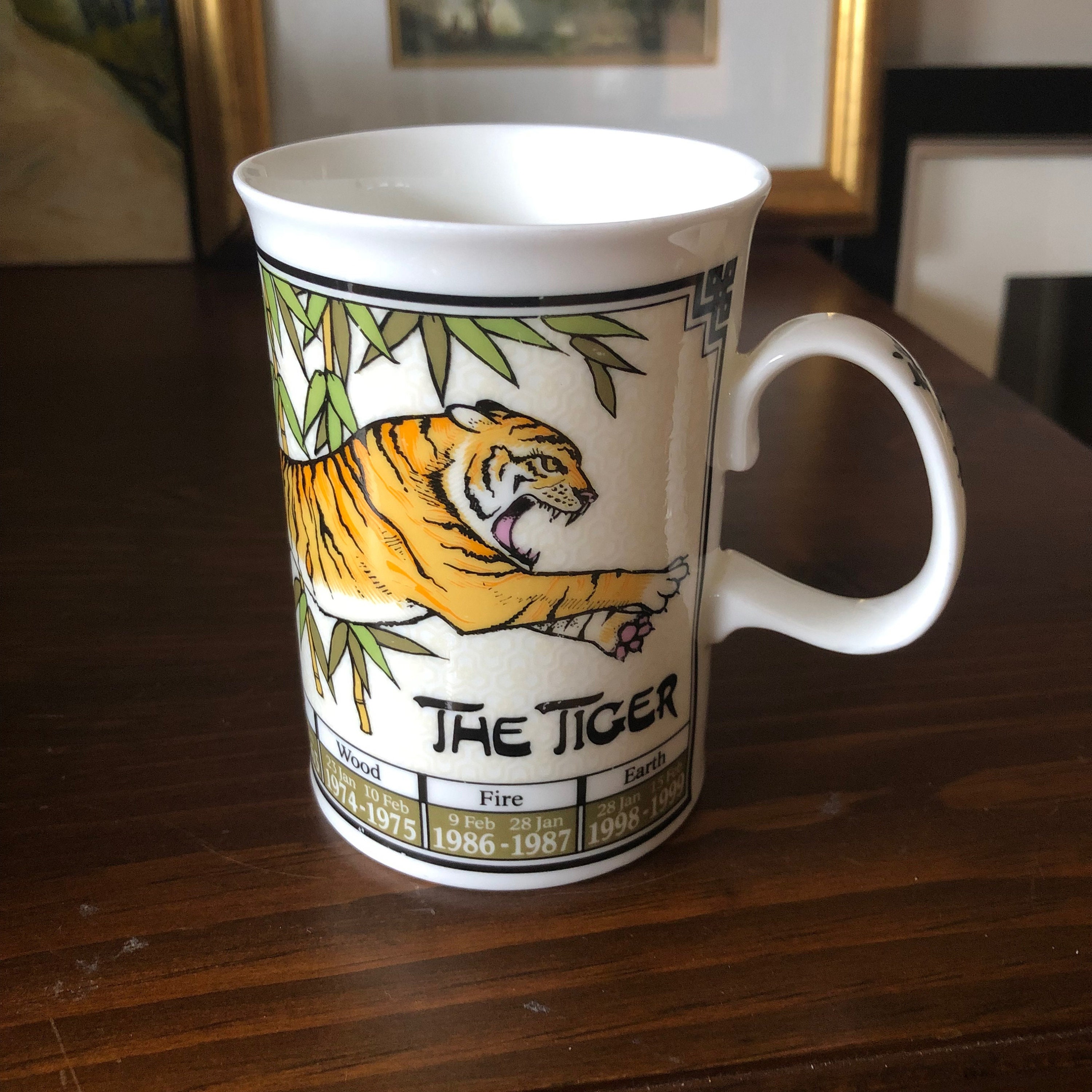 Vintage Dunoon Ming Shu the Art of Chinese Astrology Mug Etsy