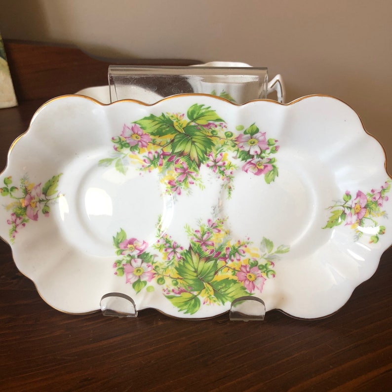 Vintage Old Royal Bone China Creamer and Sugar Bowl Set Etsy