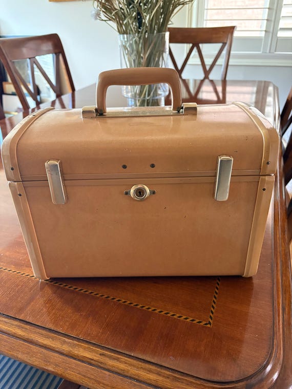 Vintage Ultralite Samsonite Beauty Travel Train Case - Etsy