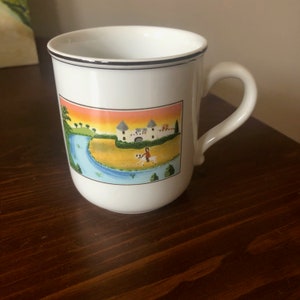 Villeroy & Boch Design Naif Small Town Mug or Coffee Cup - SOLD INDIVIDUALLY