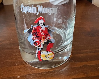 Captain Morgan Rum Heavy Tumbler Glass