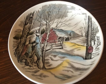 Vintage Johnson Brothers The Friendly Village Small Trinket Dish