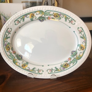 Churchill Floral Made in England Oval Small Platter - Sold Individually