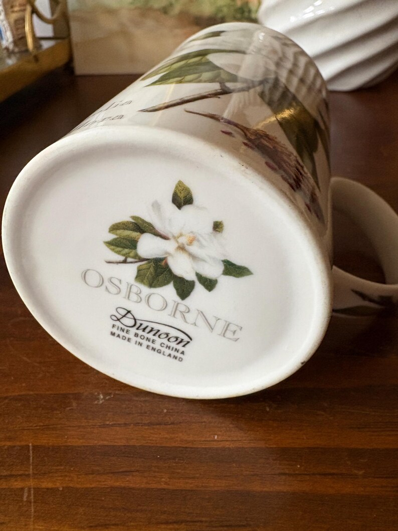 Dunoon OSBORNE Floral Fine Bone China Mug - Etsy