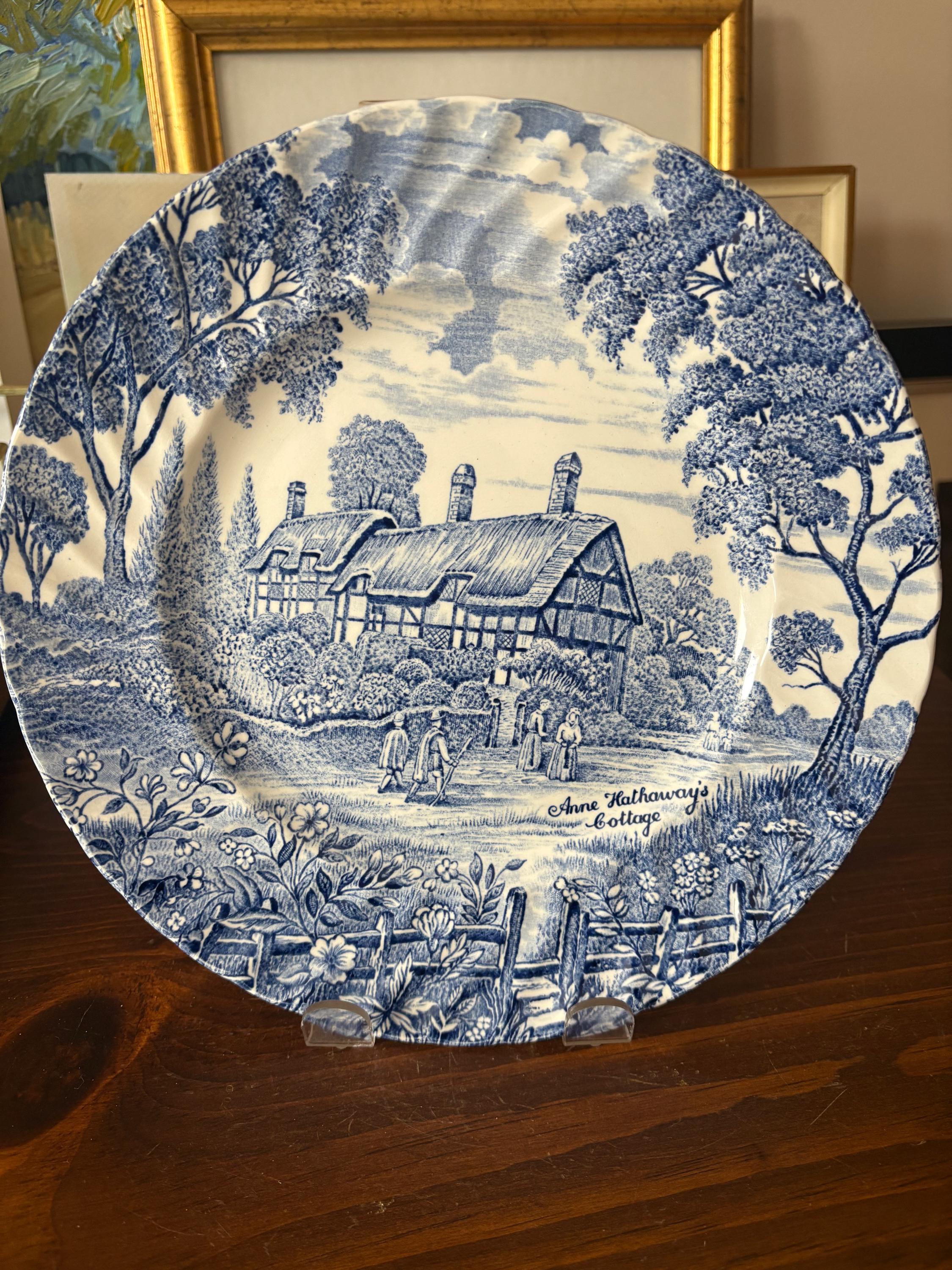 Vintage Anne Plate - Etsy