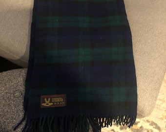 Vintage Royal Scot Clan Leisure Rug Tartan Blanket - Etsy