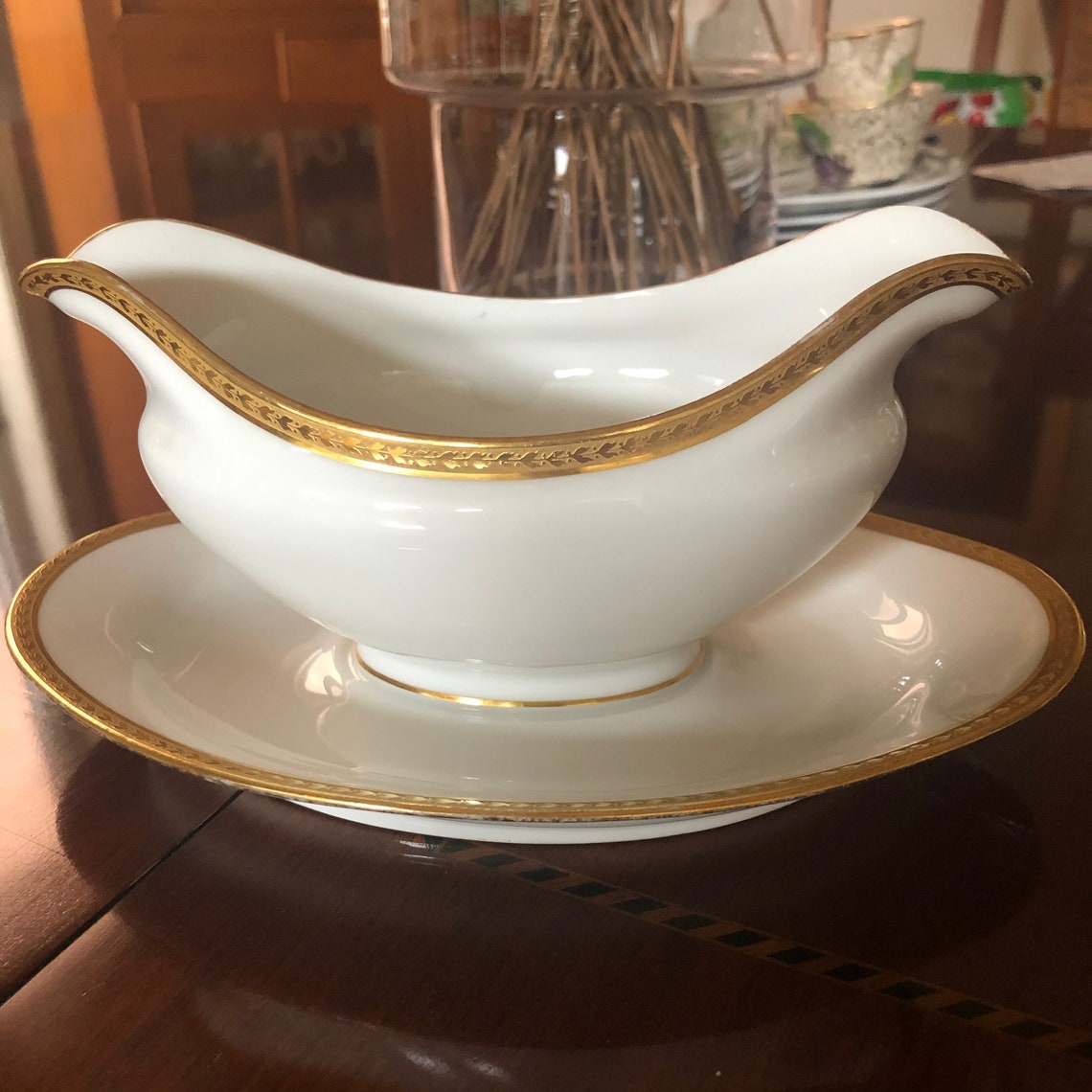 Elite Works Limoges Gravy Boat Etsy