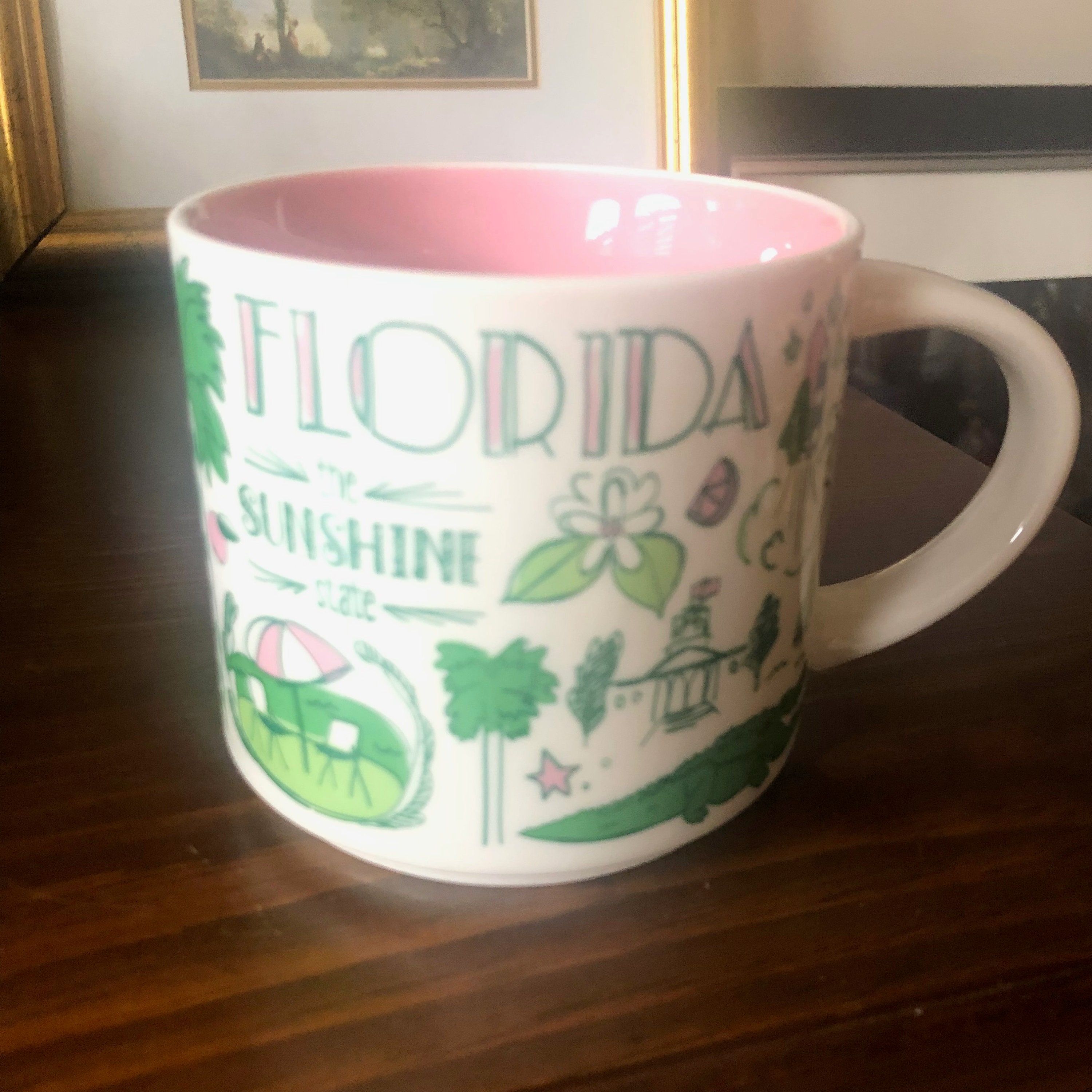 Starbucks Michigan Florida Canada Whistler Ontario Chicago Nashville Boston Washington Aruba Seattle Mug