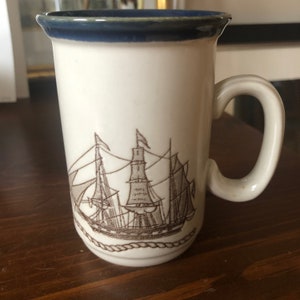 Churchill The Barque Jane Blair and H.M.S. Victory Mugs - YOU CHOOSE