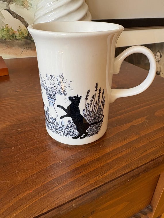 キッチン/食器 英国Copeland Spode社製 Cat handle cup