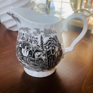 Vintage Myott Royal Mail Staffordshire Ware Creamer