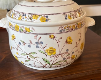 Spode Buttercup Platter OR Tureen Salad Plate OR Tea Cup and Saucer Set