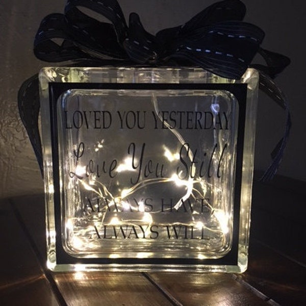 Glass Block Decals Etsy