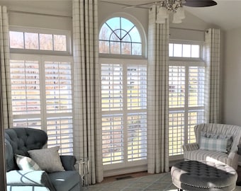 96 Inch Curtain Etsy