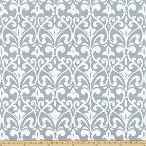 Damask Curtains - Field Slub Rod-Pocket Curtains - Multicolor Options - Black - Blue - Spruce Green - Spice - Livingroom Curtains