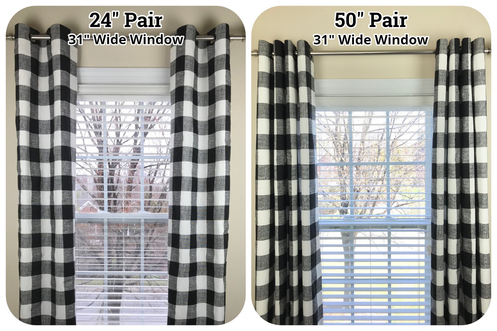Light Gray and White Horizontal Striped Curtains FREE Etsy