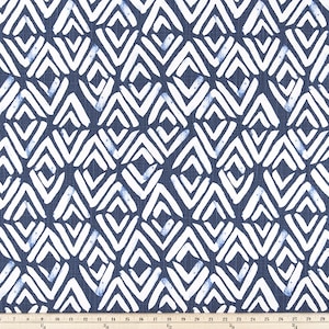 Geometric Rod-Pocket Curtains - Fearless Slub - Rod-Pocket Panels - Black Blue Clay Pink Green - Bed  Curtains - Blackout Curtains 5 Colors