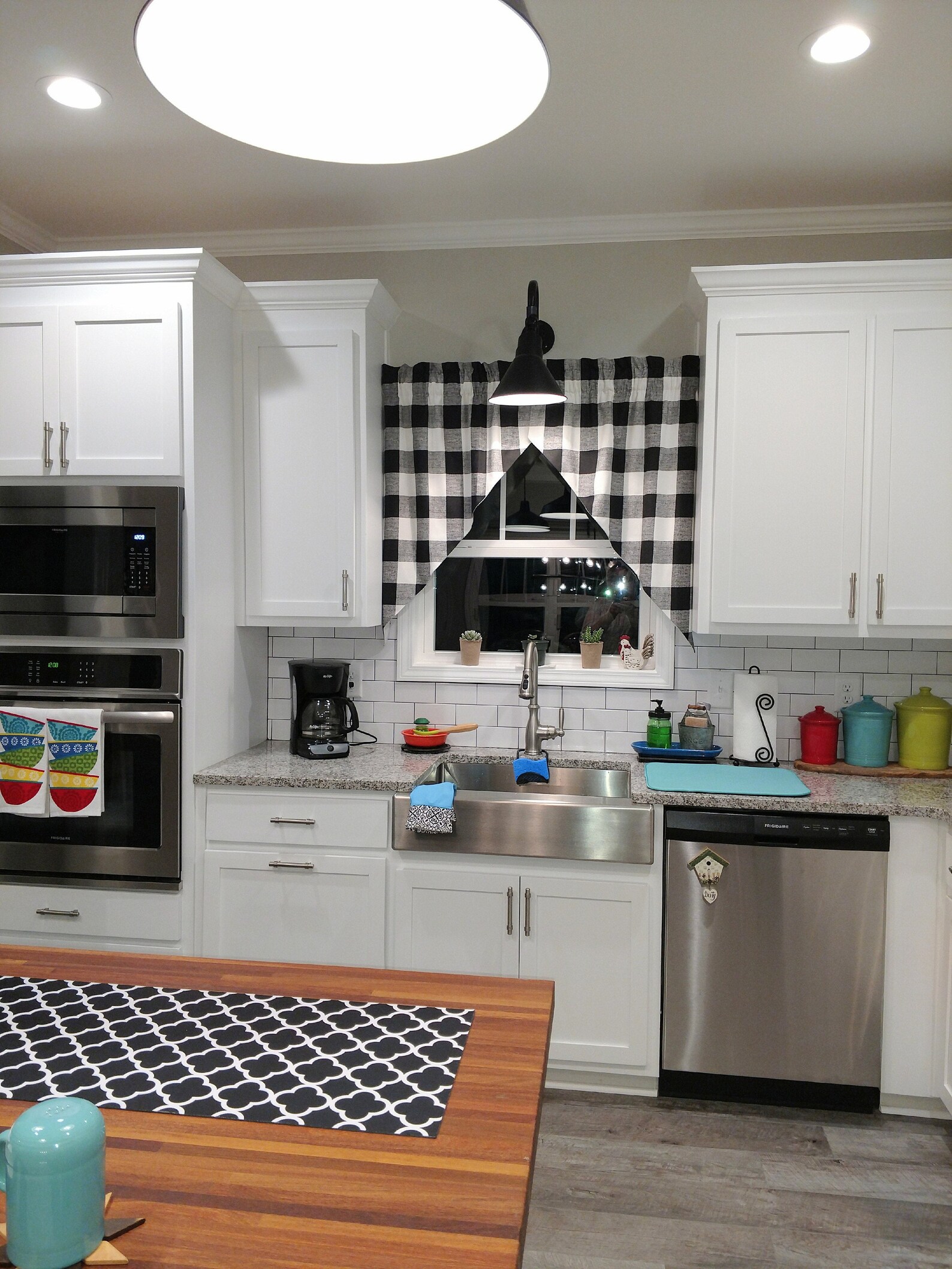 Buffalo Check Swag Gingham Swag Curtains Two Piece Swag Etsy