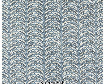 Pinch Pleat Curtains- 26-32-36"W -Spencer Stonewash-Blue-Green-Double French Pleat Drapes Custom Size-Blackout-Cotton Lining Option-2 panels