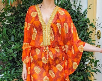 Summer Beach Coverups, Swimsuit Coverups, Beach Caftan, Beach Cover ups, green Coverup, Handmade, Honeymoon, Vacation, Resort, beach Tunic