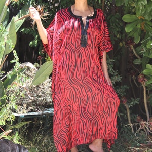 Red Beach kaftan, beach coverup, Beach Cover ups, swimsuit Coverups, embroidery,Handmade,beach caftan,Honeymoon, Vacation, beachwear