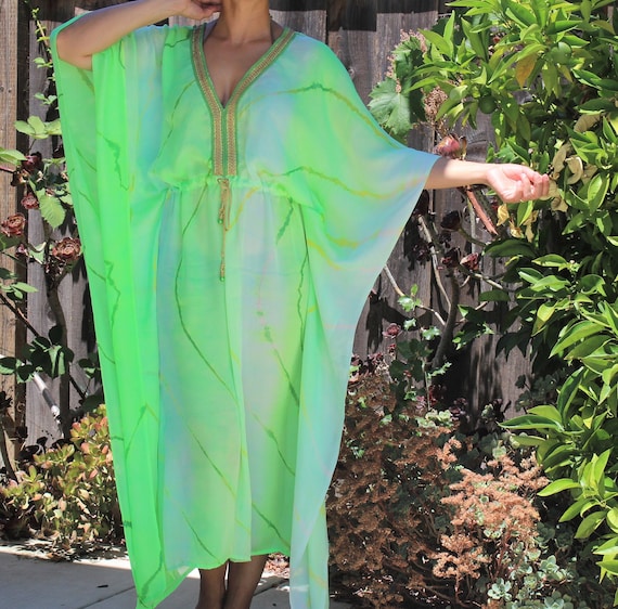 caftan beach cover up