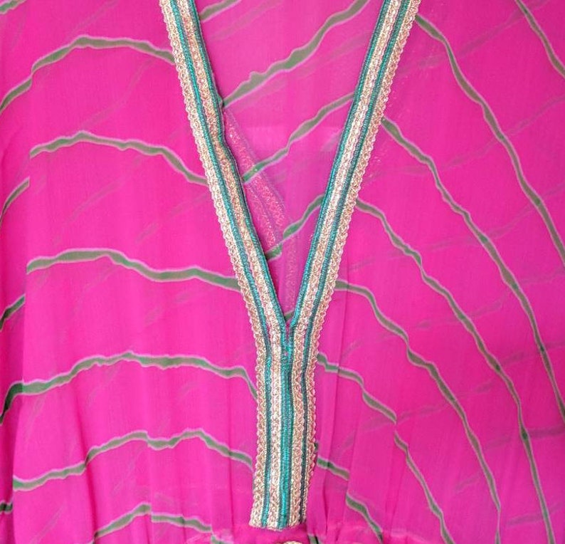 Kaftan Long Beach Coverup Beach Cover Ups Swimsuit Etsy