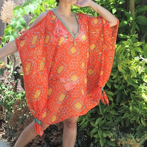 Women&#39;s Beach coverups, Beach Caftan, Beach cover ups, swimsuit coverup,vacation, Resort wear, beach top, Kaftan, tunics, Caftan coverup,