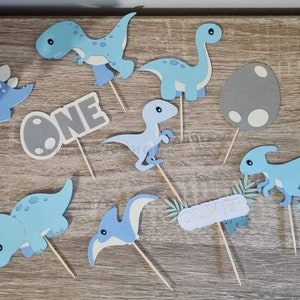 Dinosaur birthday party | birthday decorations | dinosaur decorations | Dinosaur cupcake topper | Birthday Banners | Dinosaur