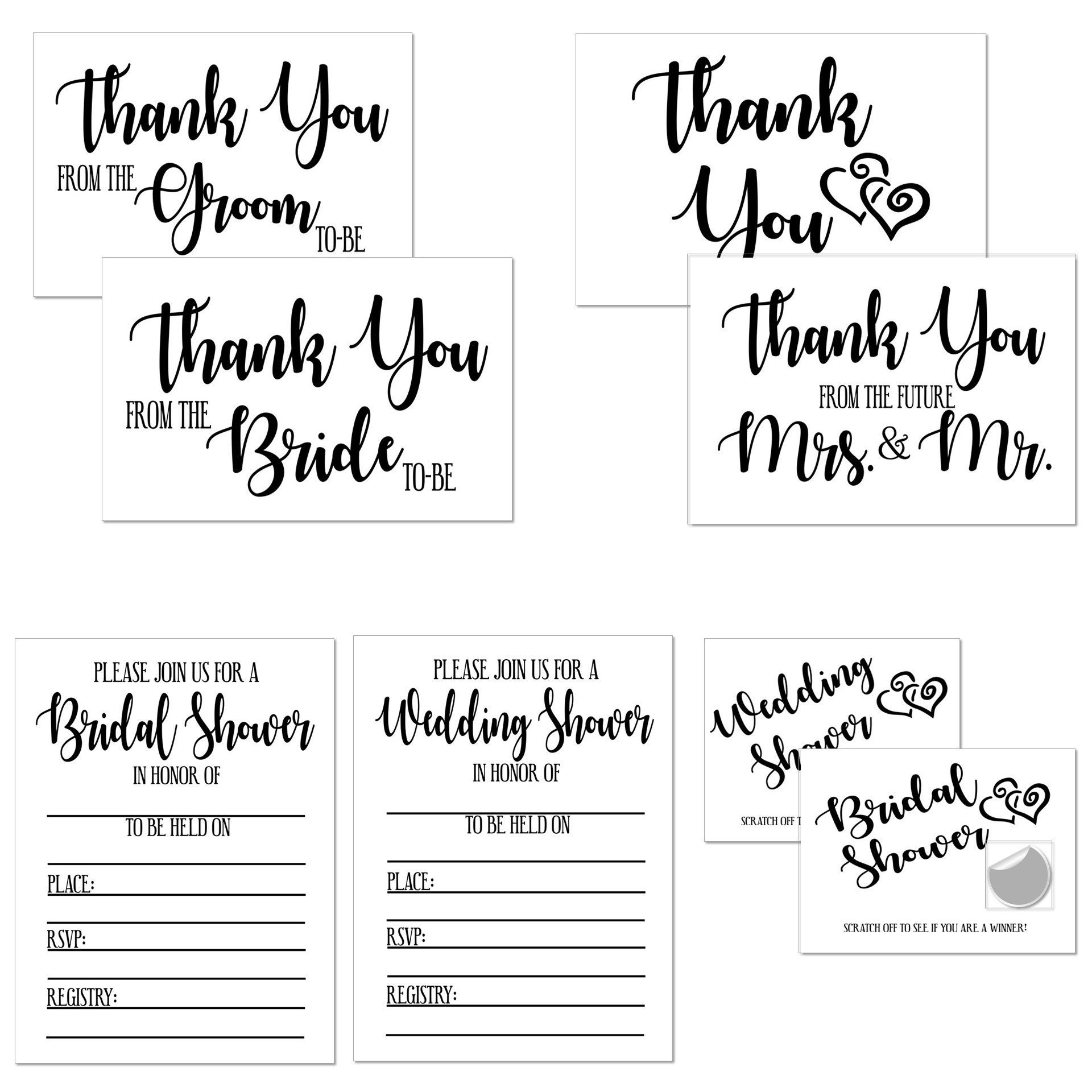 Bridal Shower Games Bachelorette Party Bachelor Party - Etsy