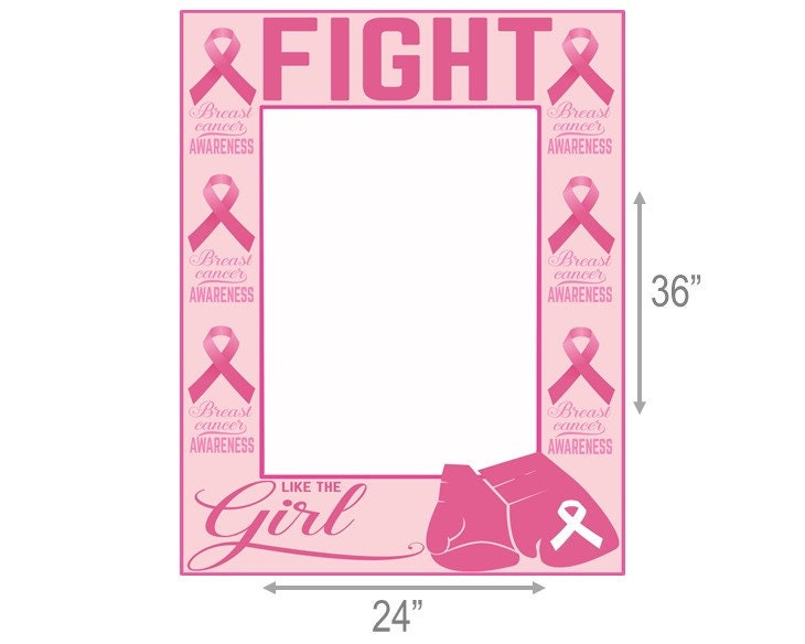 Breast Cancer Awareness Merchandise - Photo Booth Frame - Breast Cancer Survivor Party - Photo Props - Pink Ribbons - Products - Digital - Etsy breast-cancer-awareness-merchandise-photo-booth-frame-breast-cancer-survivor-party-photo-props-pink-ribbons-products-digital-etsy
