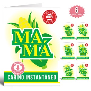 Dia das Mães - Tarjetas De Dia De Las Madres - Regalos De Cumpleaños Para Mama - Cartão de aniversário do Dia das Mães em espanhol - MASECA