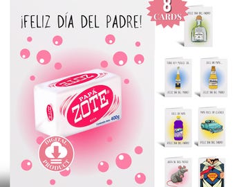 Dia Del Padre - Tarjetas De Dia De Padre - Dia De Padre Regalos Card Playera Taza Shirt Camisa - Fête des Pères - Mega Bundle Regalos Para Papá