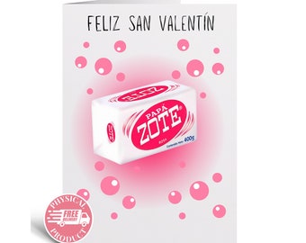 San Valentin - Tarjetas De San Valentin Para Esposo Y Novio - Regalos Para Esposo Y Novio- Valentine's Greeting Card For In Spanish