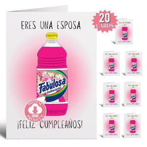 Cumpleaños - Tarjetas De Cumpleaños Para Mamá Abuela Hermana Hija Amiga Novia Esposa Tia Regalos- Birthday Greeting Cards In Spanish Bundle
