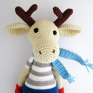 Reindeer Crochet Toy PATTERN