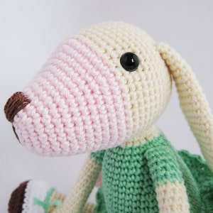 Long-eared Dog Crochet Toy PATTERN