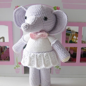 Elephant Amigurumi Toy PATTERN