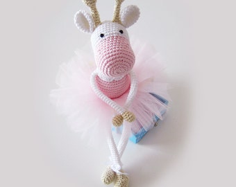 Giraffe Ballerina Crochet Toy PATTERN