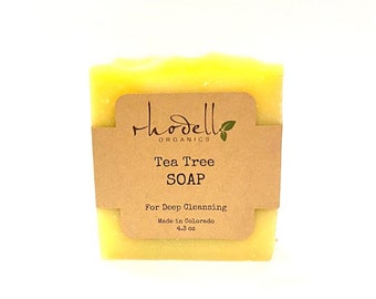 Soap, Tea Tree, Bath soap, organic, clean