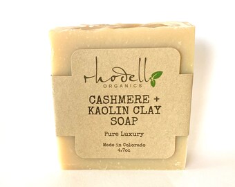 Organic Cashmere Luxury Soap